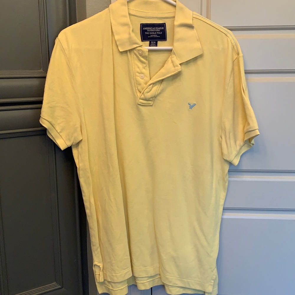American eagle polo yellow